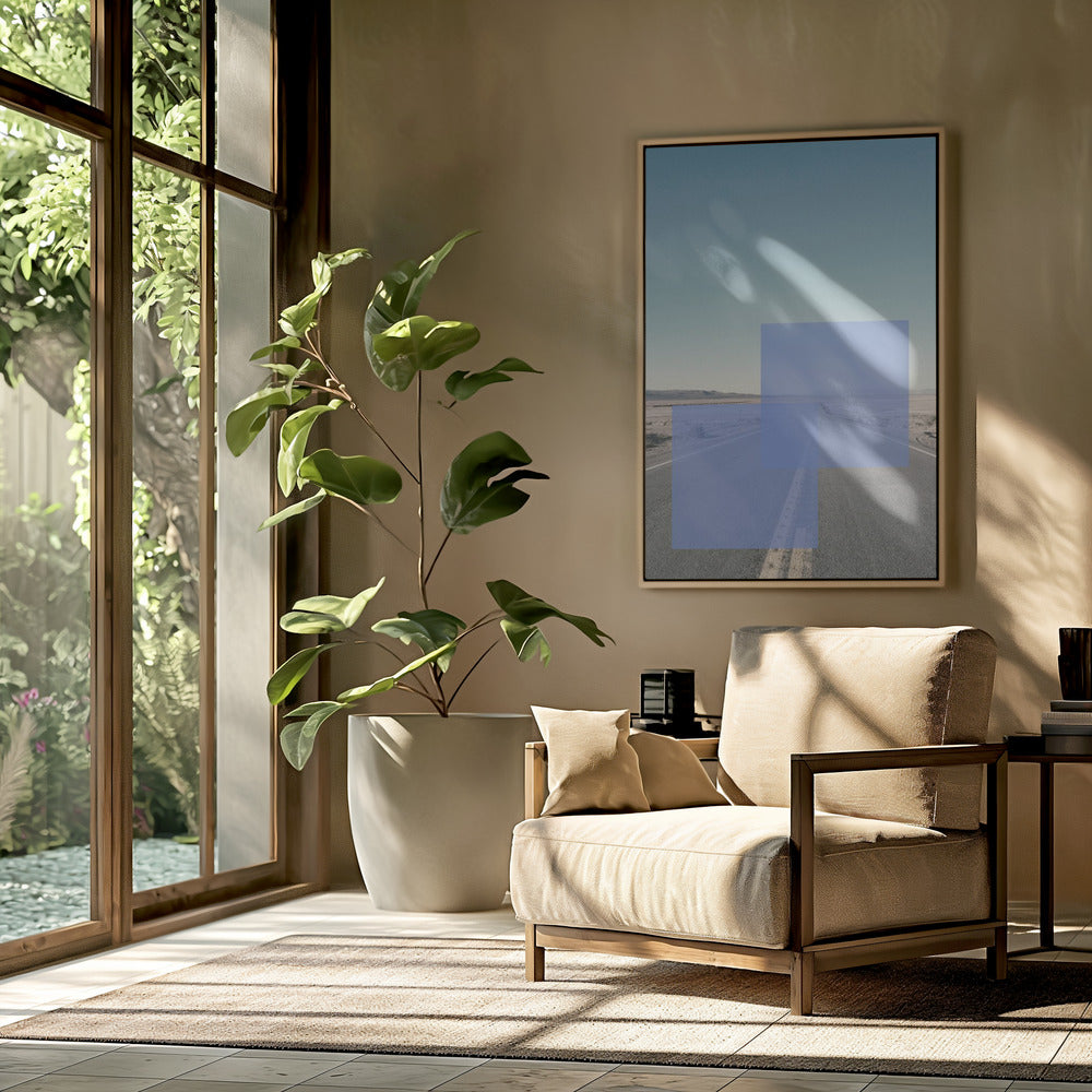 Desert Horizon Blocks | Poster