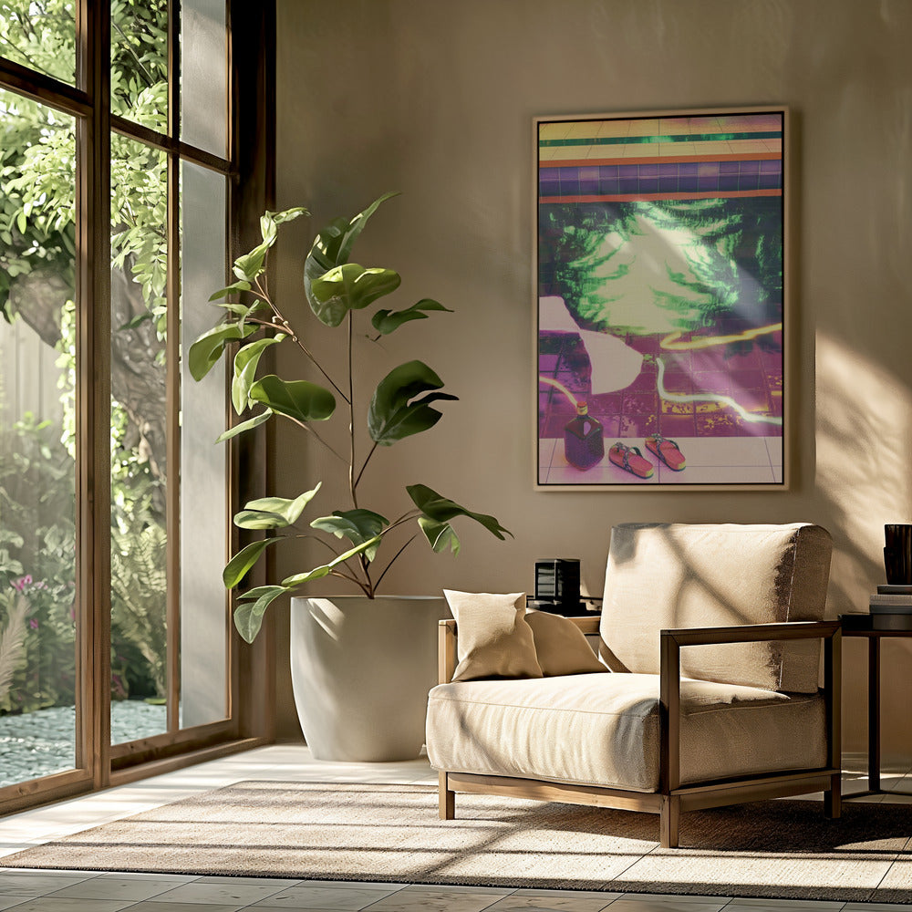 TROPICAL INDOOR POOL | Poster