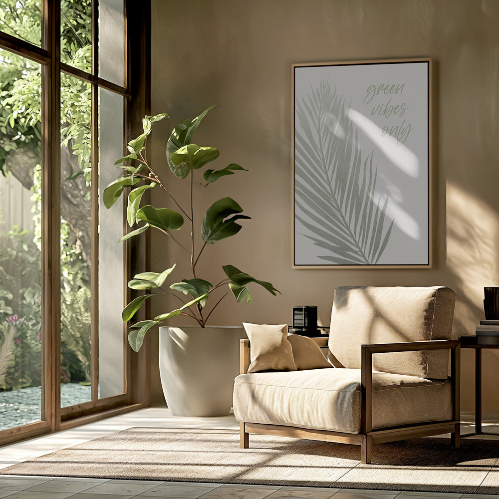 Green vibes only | Poster