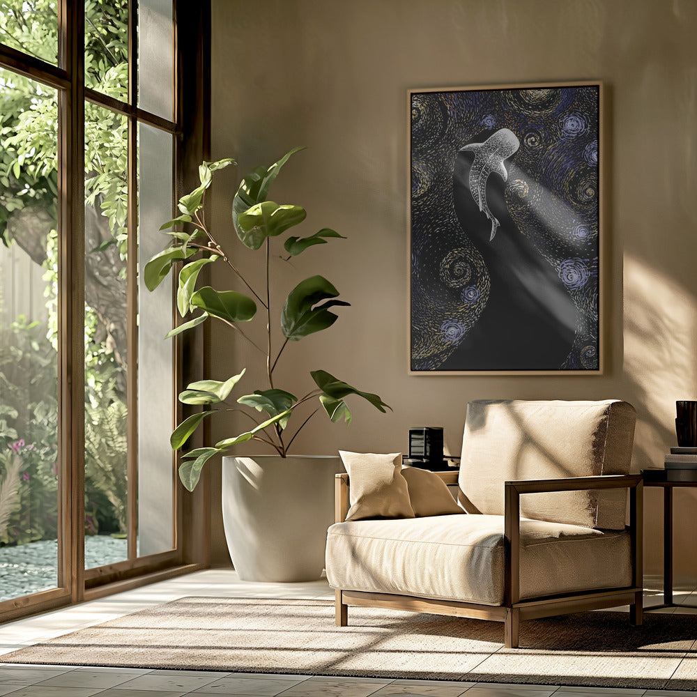 Star Eater In Van Gogh Style Colored | Poster