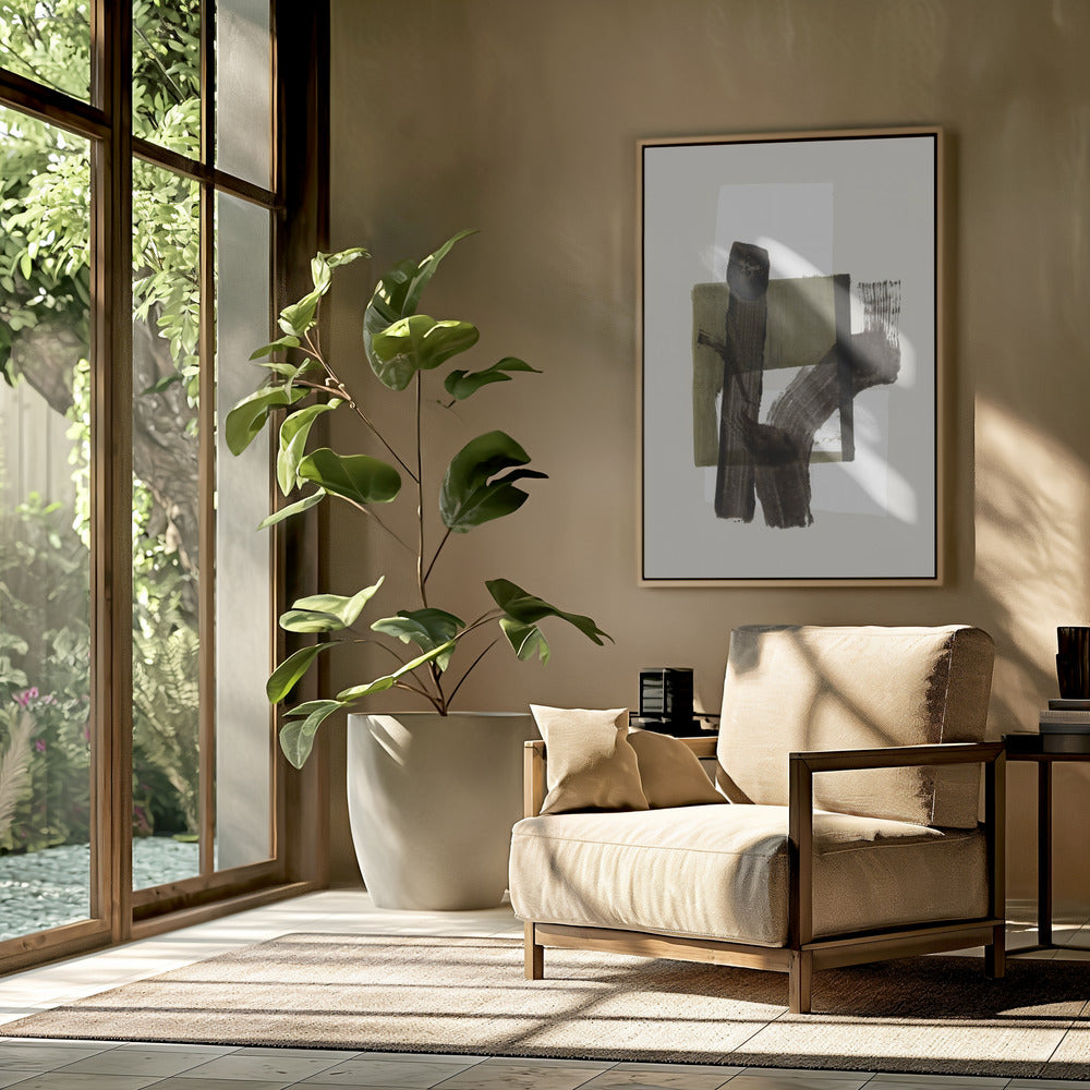 Zen Brushwork 4 | Poster