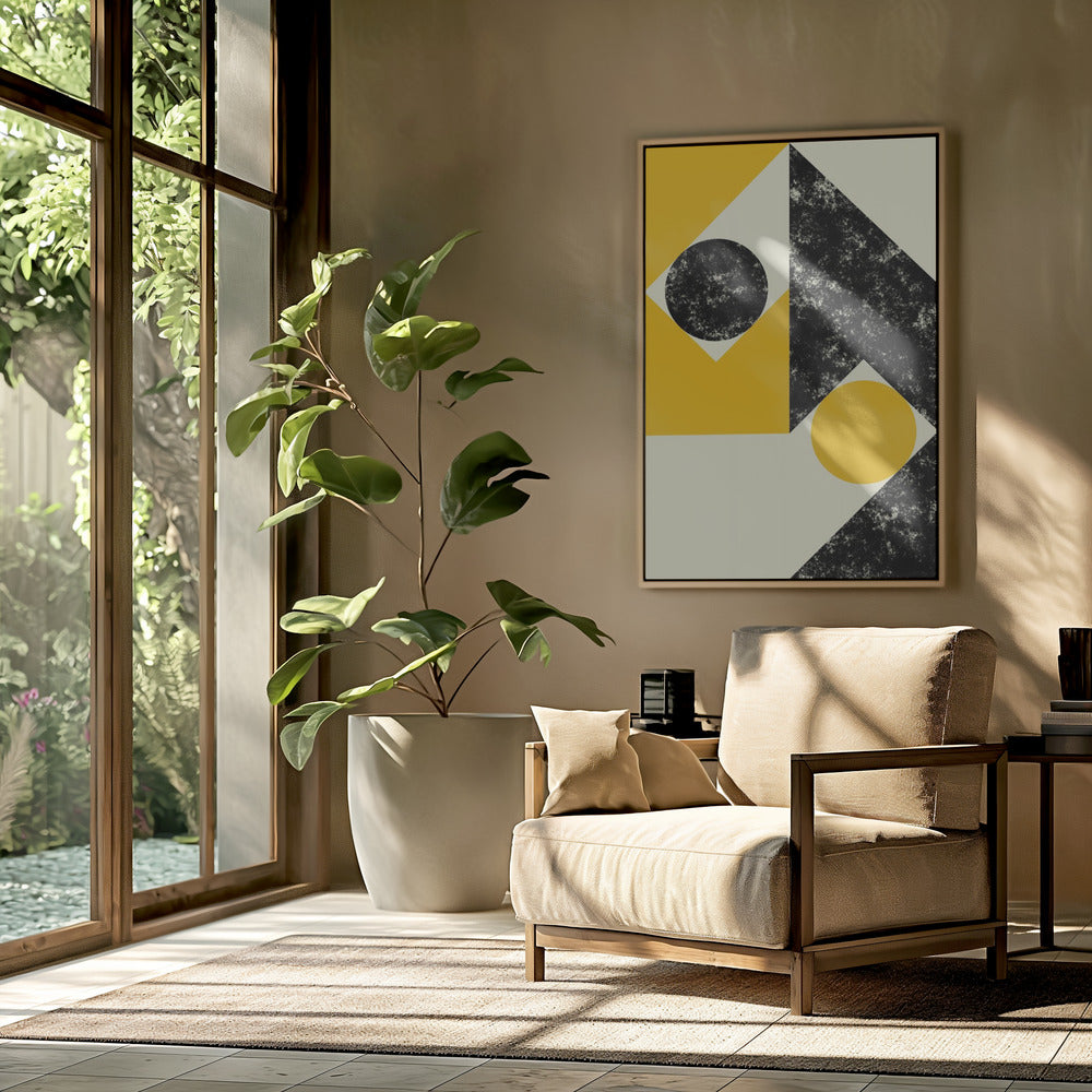 Bold Geometric Shapes | Poster