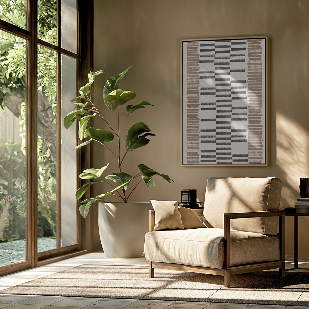 Striped Harmony | Poster