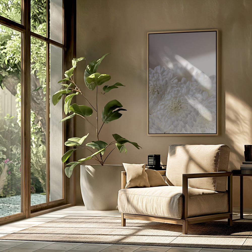 White Flowers 6 | Poster