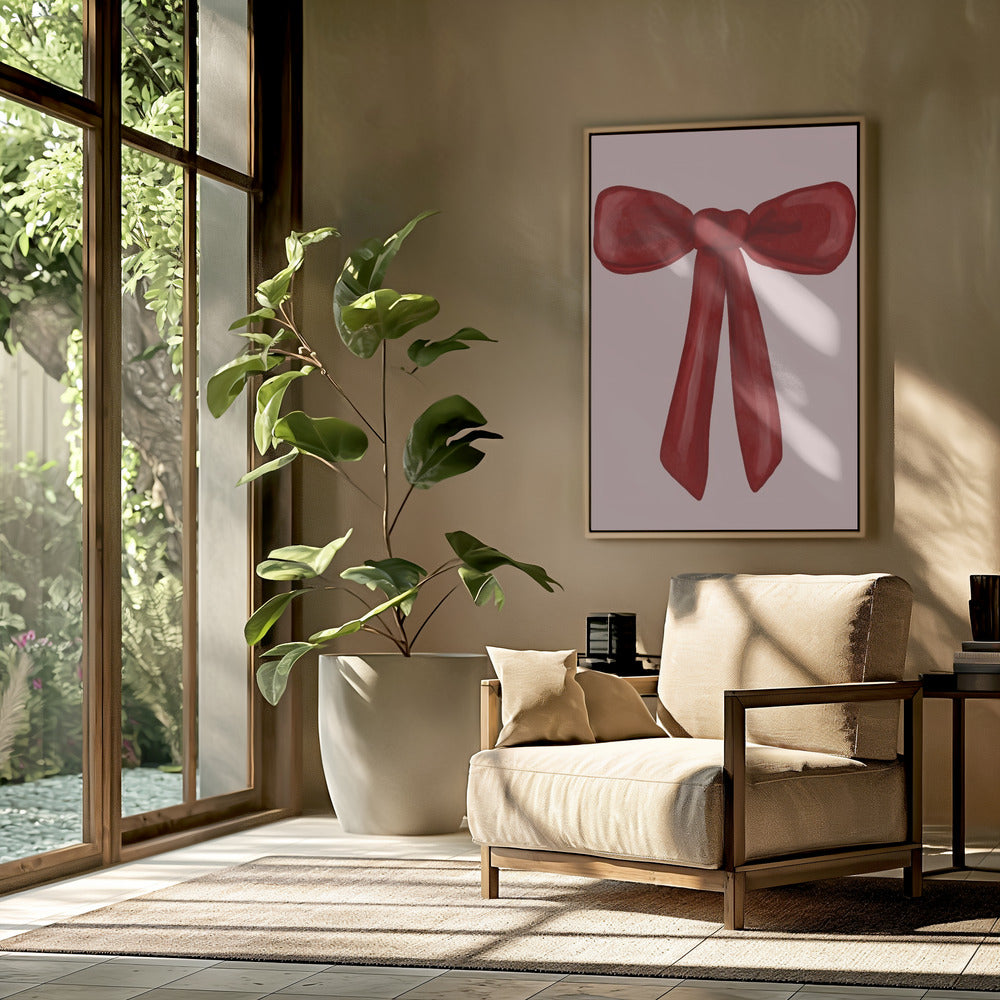 Scarlet Ribbon Tied | Poster