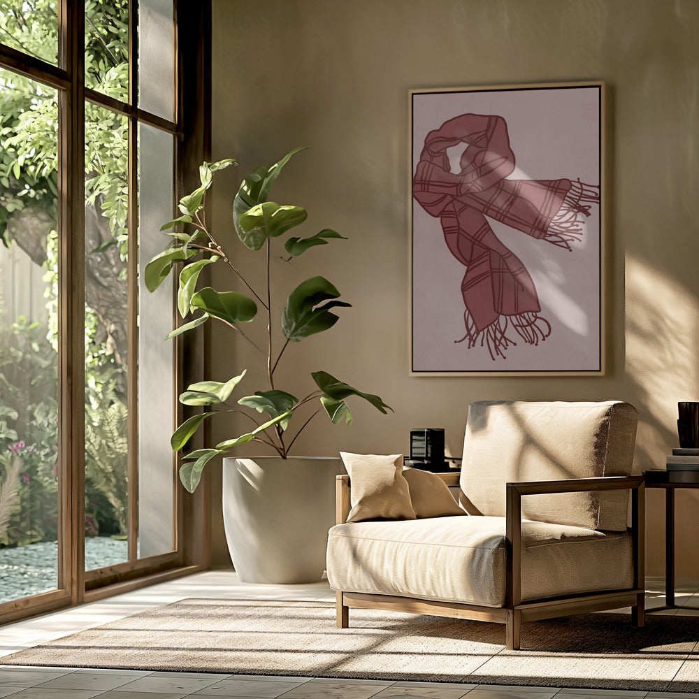 Crimson Warmth | Poster