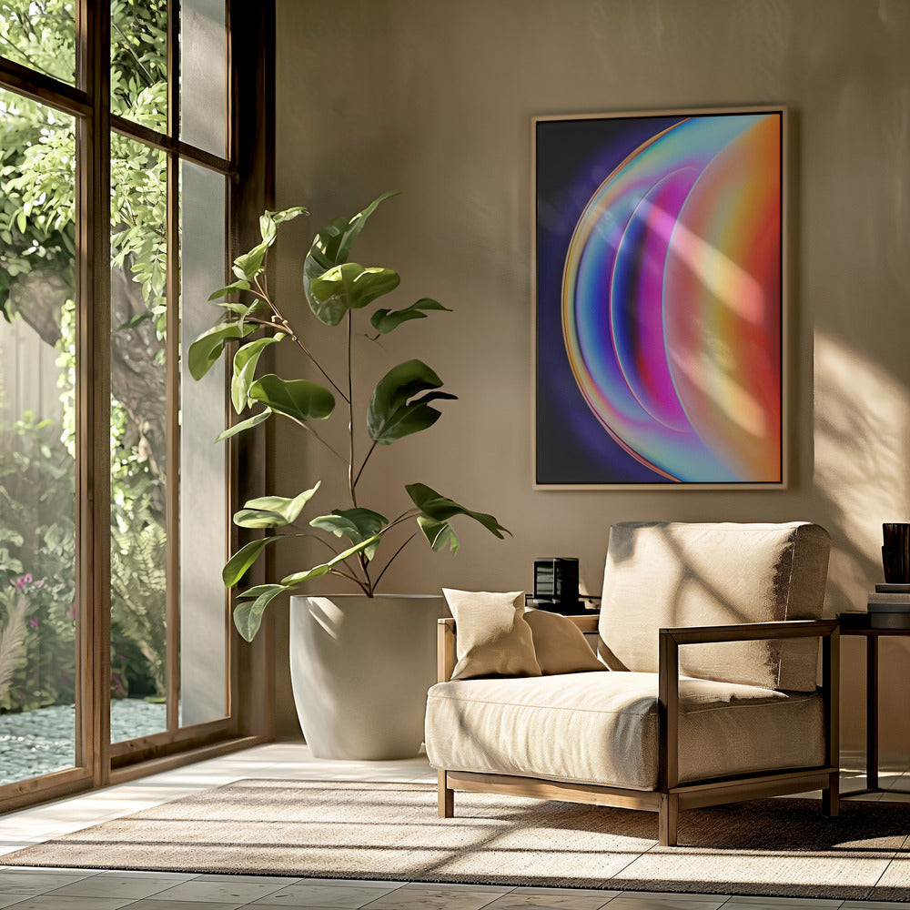 Paradise Gradient Halo | Poster