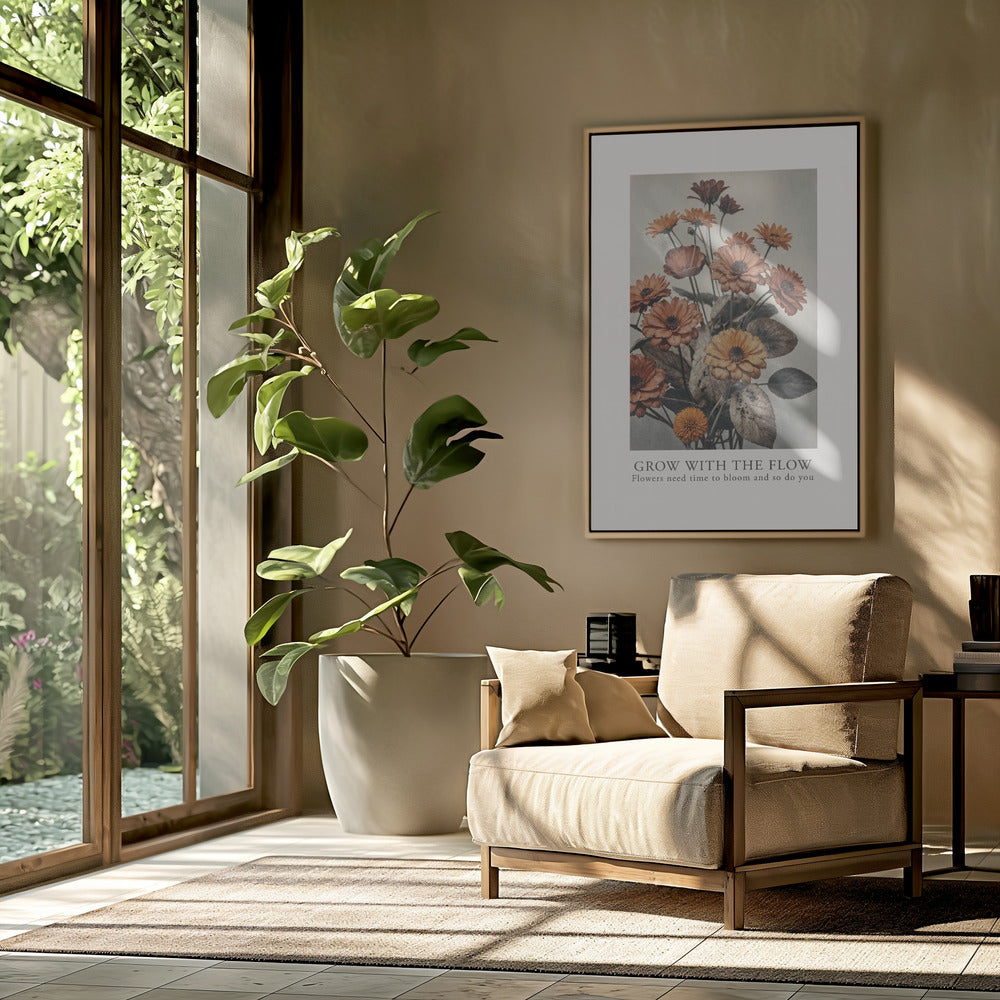 Grow With The Flow No.2 | Poster