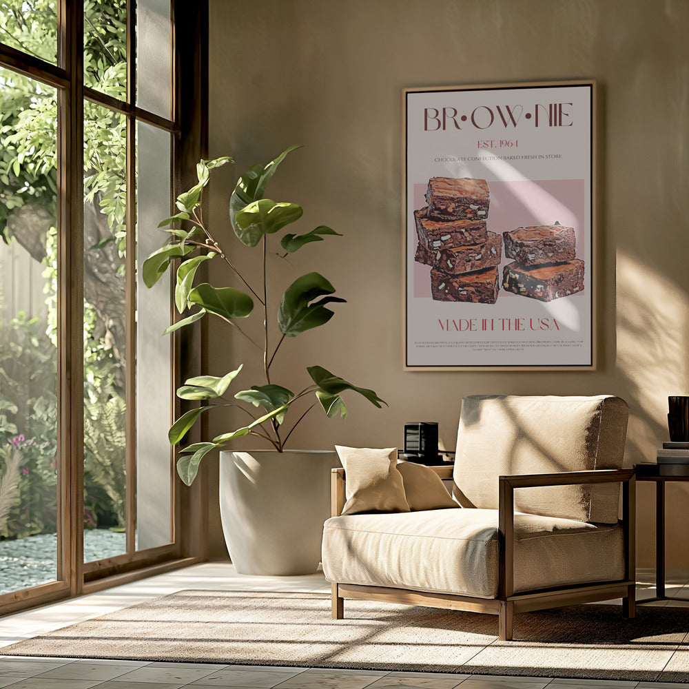 Choco Brownies Delight | Poster