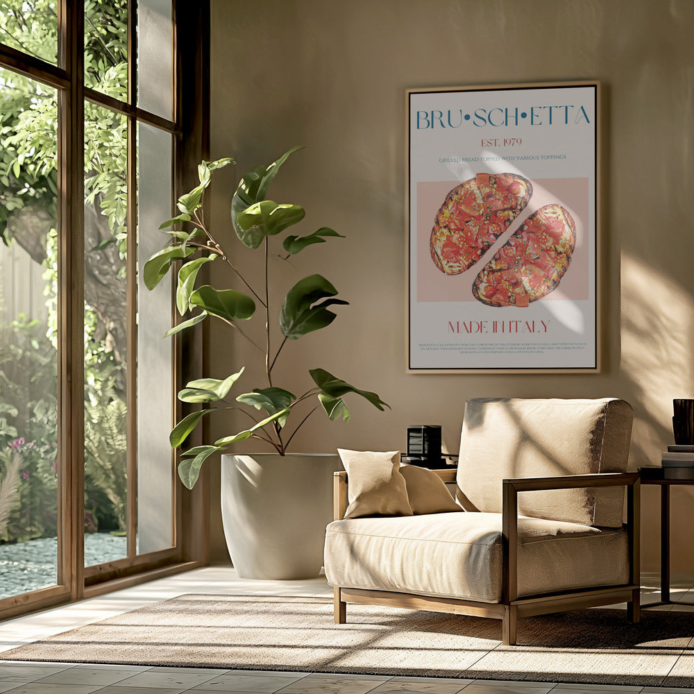 Flavorful Bruschetta | Poster