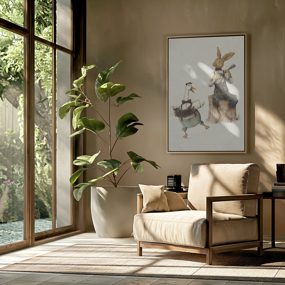 Feathered & Furry Harmony | Poster