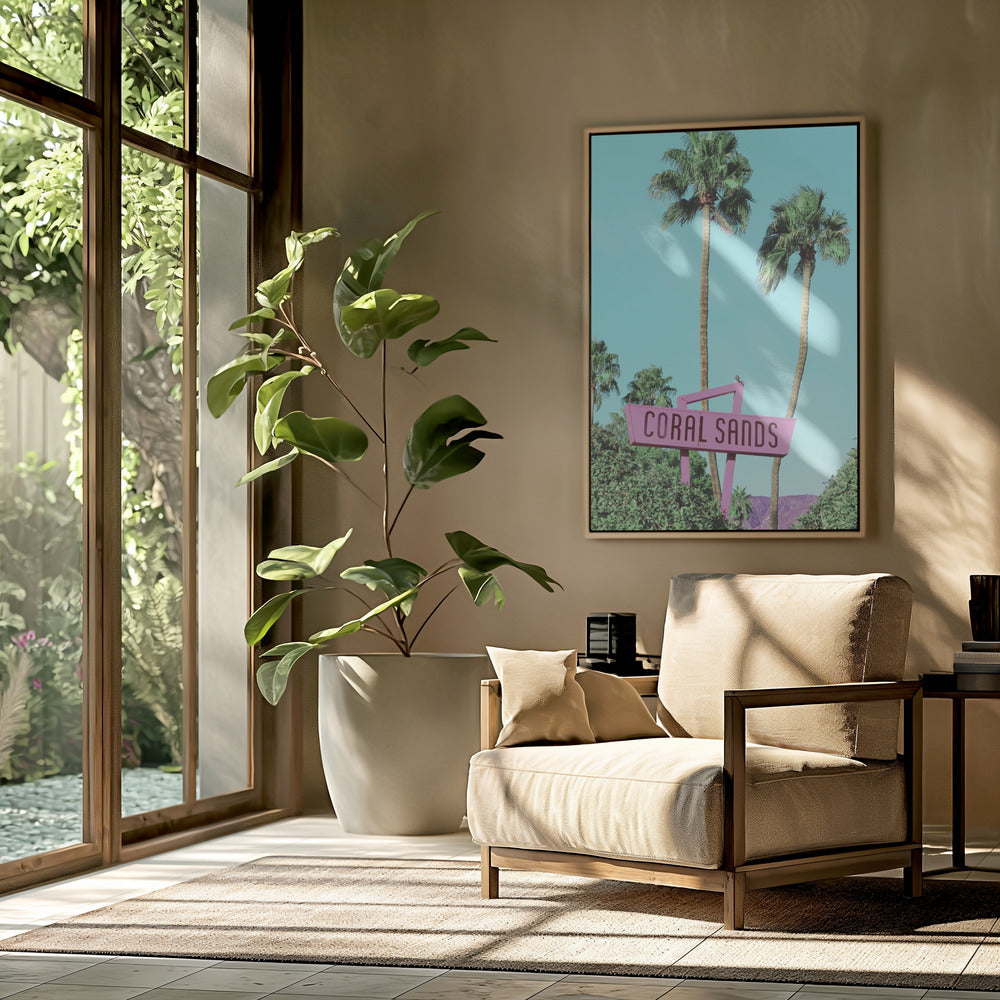 Retro Paradise Vibes | Poster