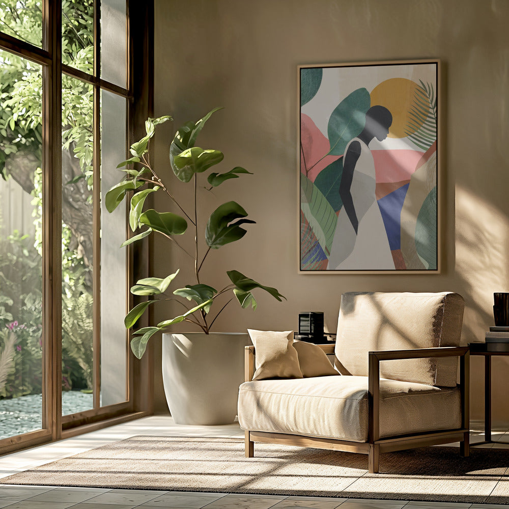 Serene Silhouette | Poster