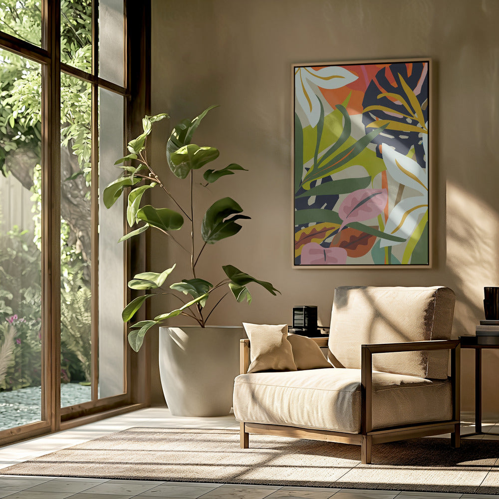 Jungle Abstract Pattern | Poster