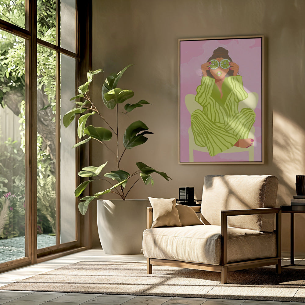 See the World Through a Lime | Poster