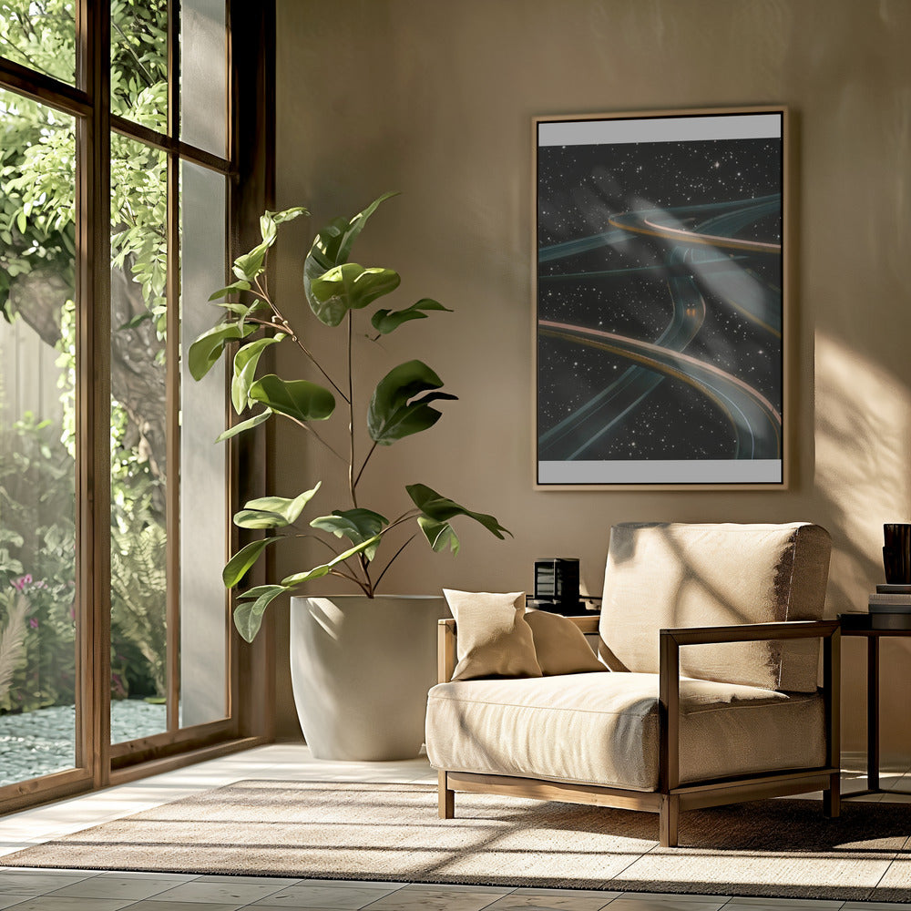 Driving Alone Thinking of You | Poster