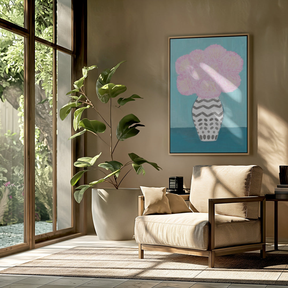 Blush in Blossoms | Poster