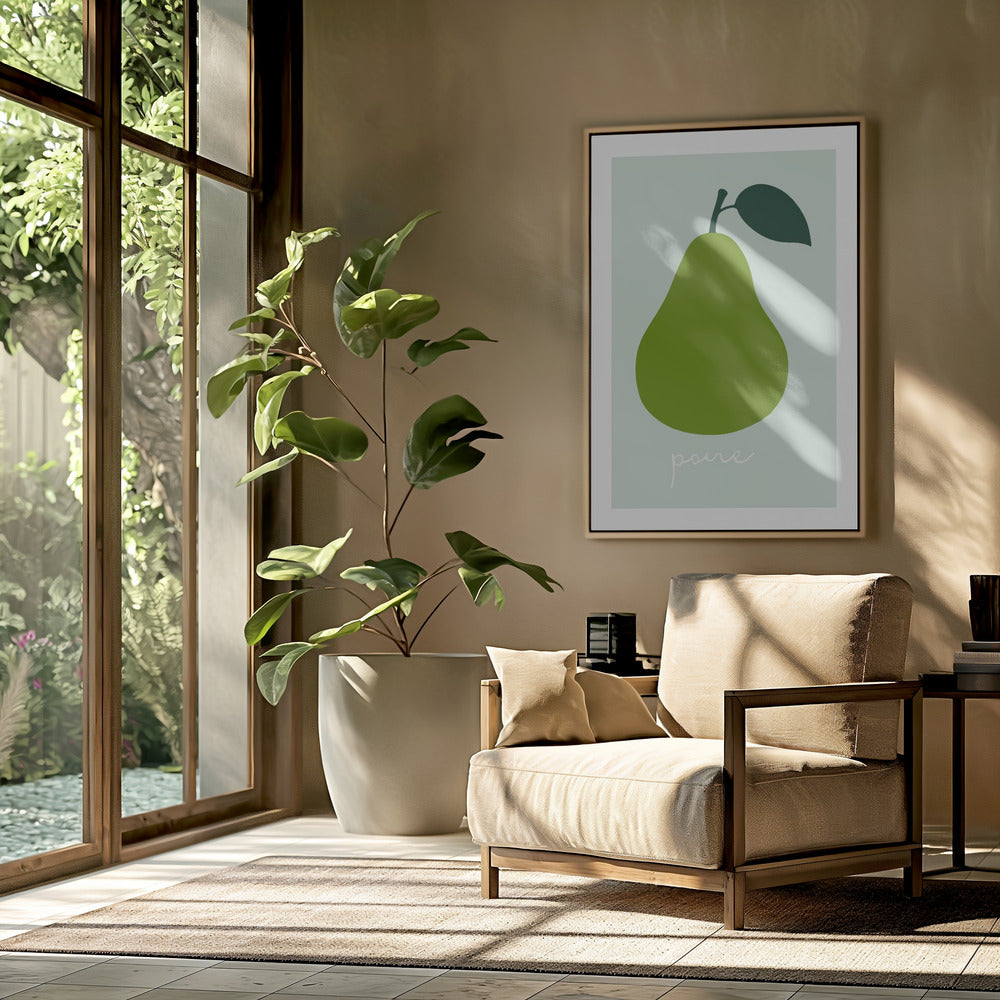 La Poire (Bright Green) | Poster