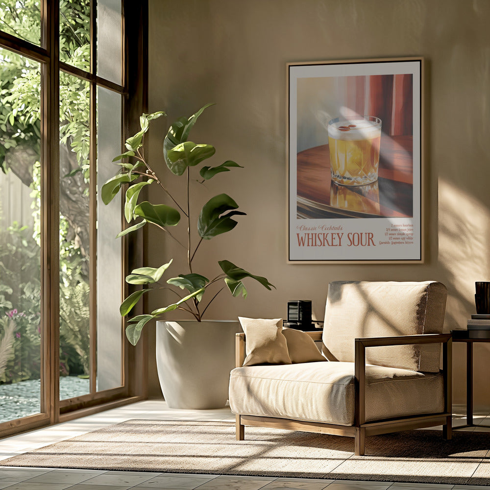 Classic Cocktails - Whiskey Sour | Poster