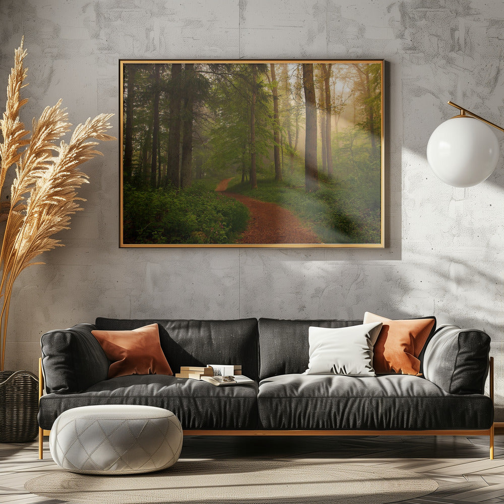 The Red Path. | Canvas