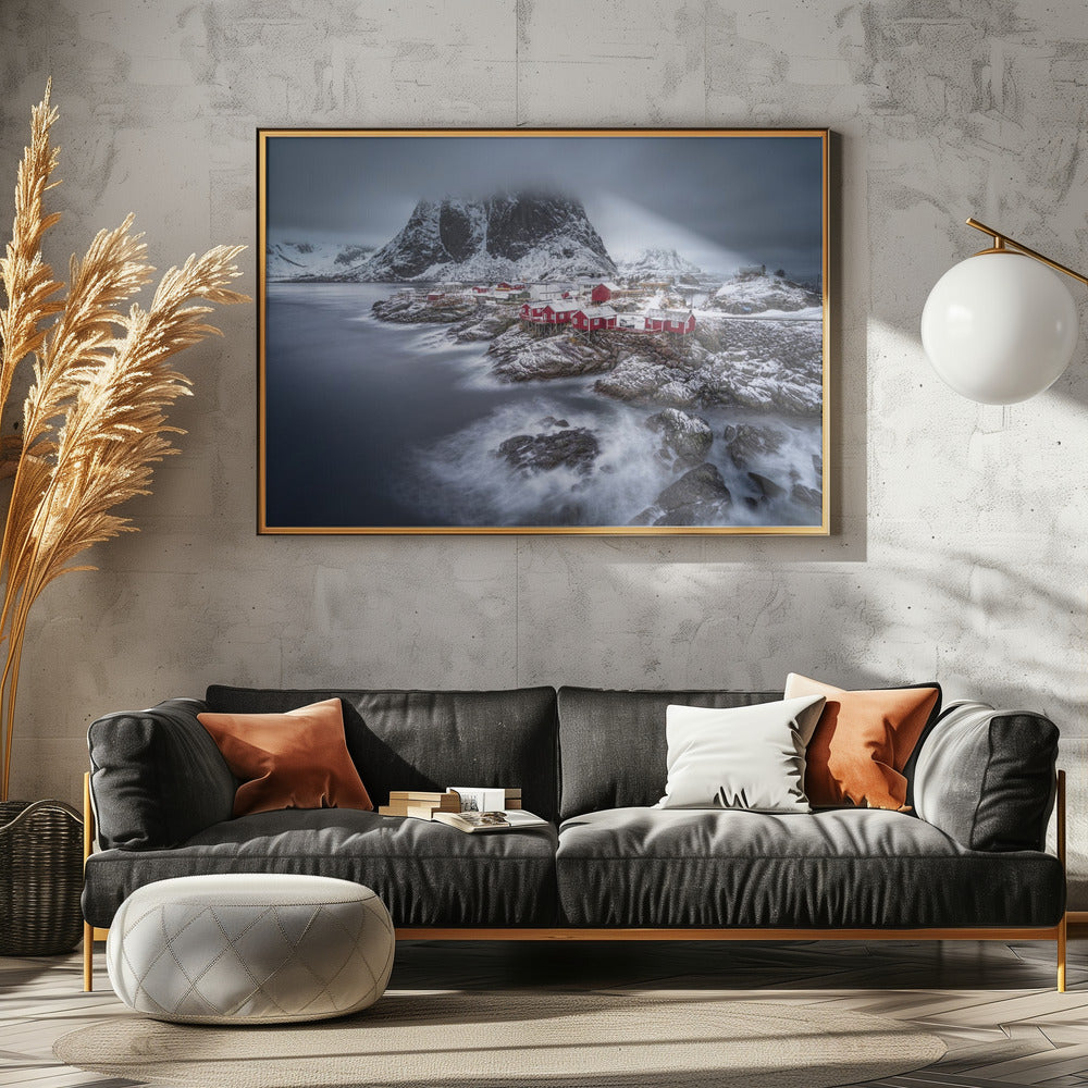 winter Lofoten islands | Poster