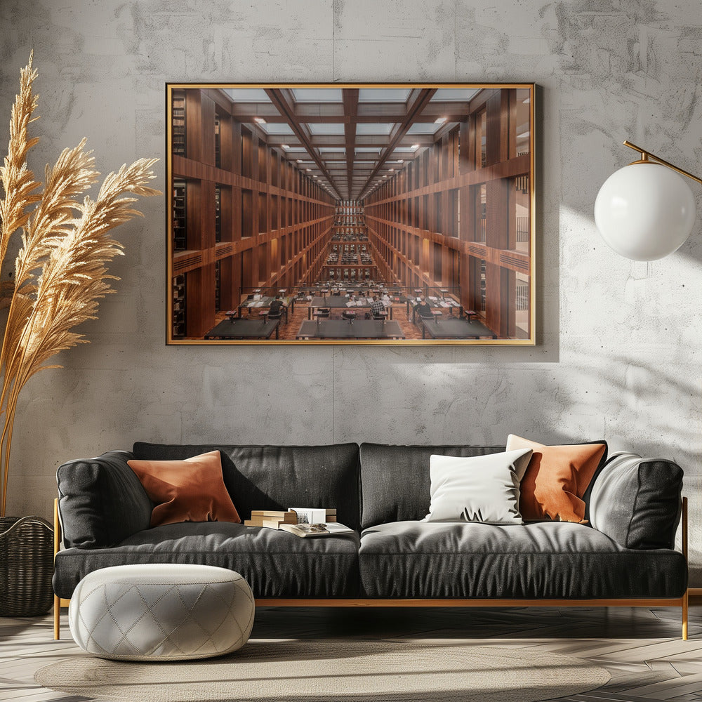 Library in Berlin. | Poster