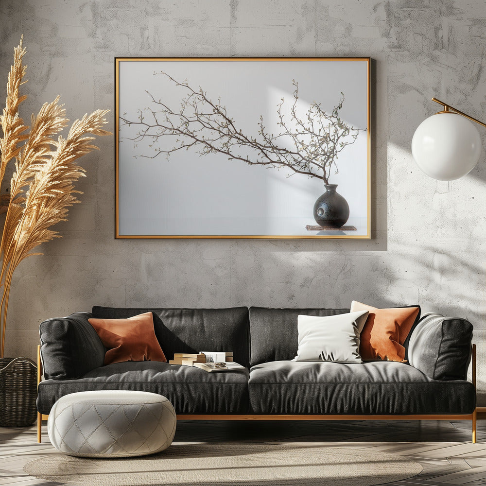 Vase And Branch | Canvas