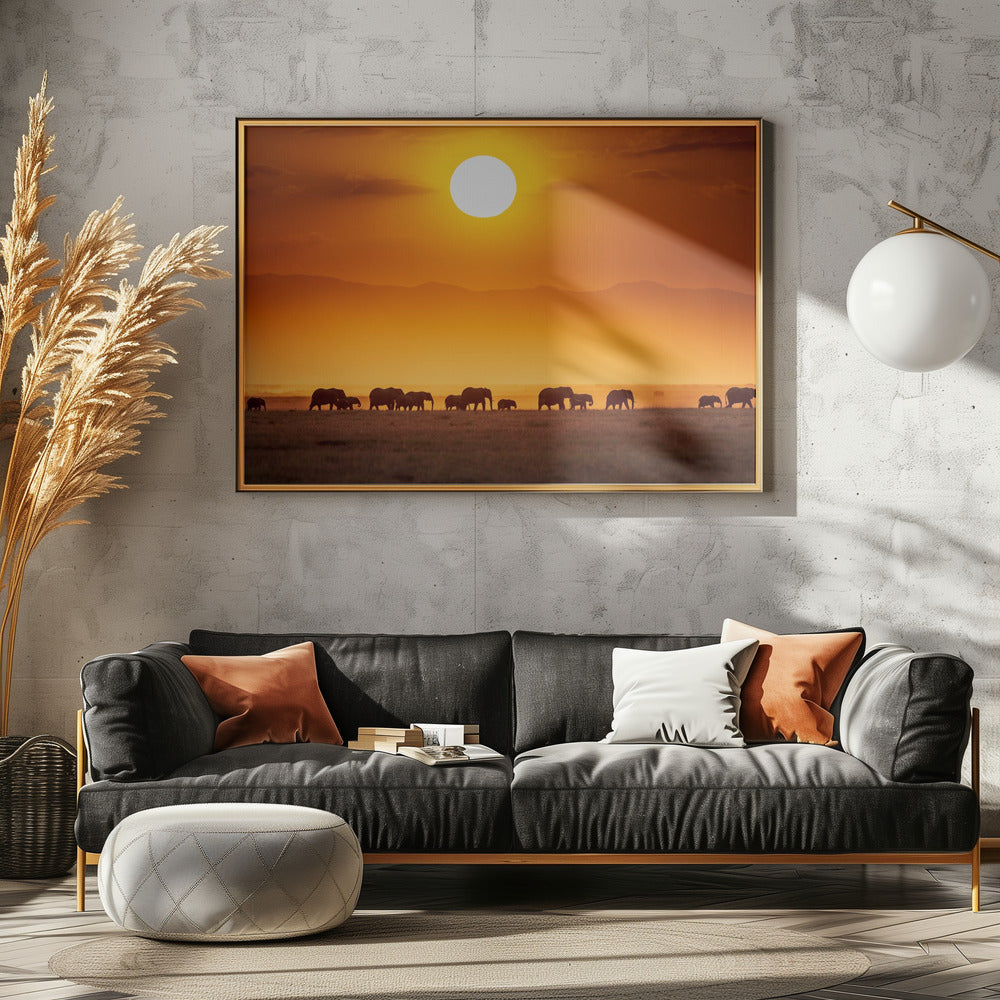 Sunrise parade | Canvas