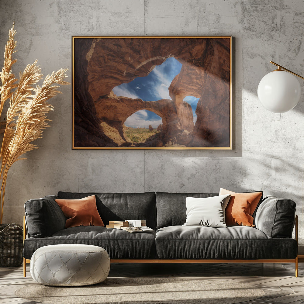 Double arch. | Poster