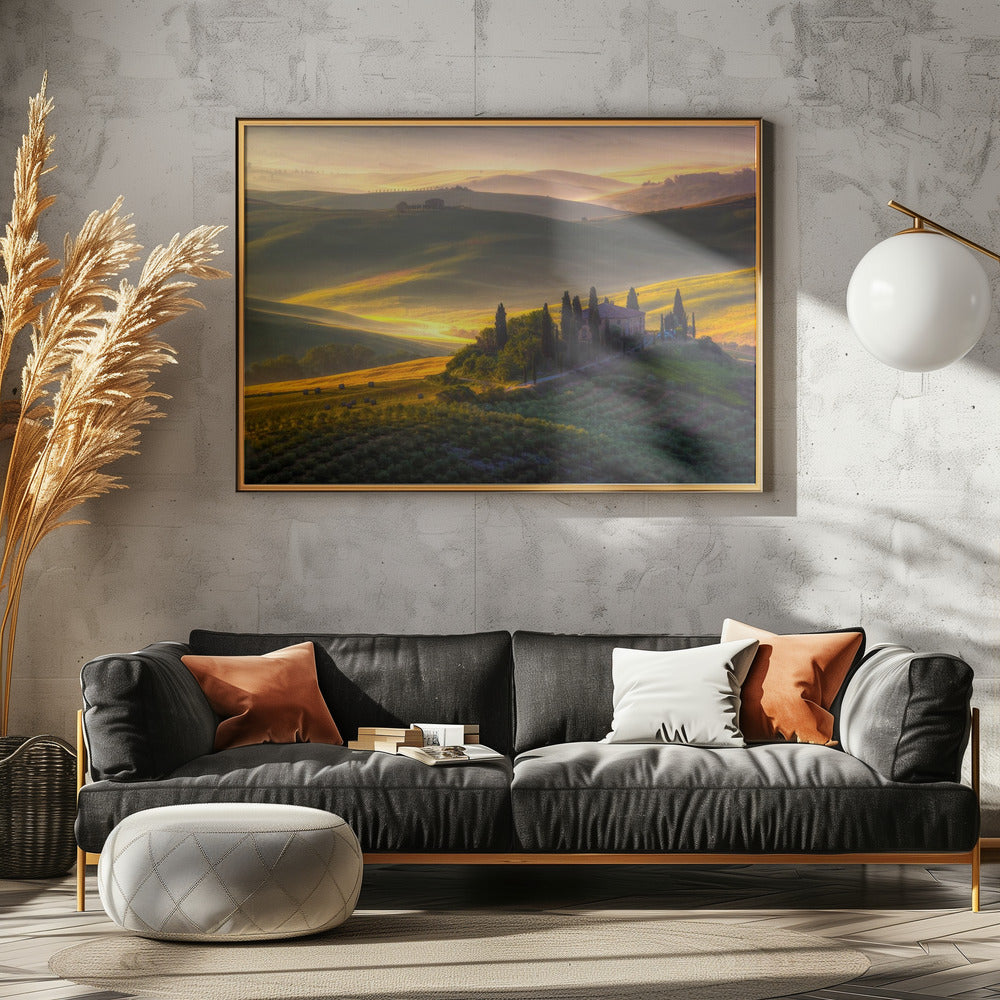 Of green and gold | Poster