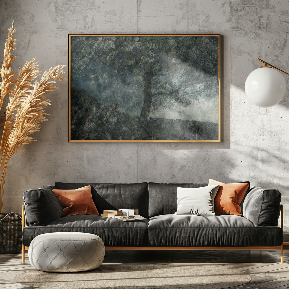 Rocks and a tree | Canvas