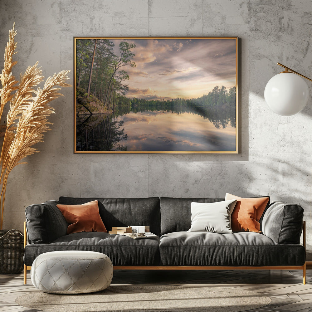 Lake tarmsjön, Sweden | Canvas