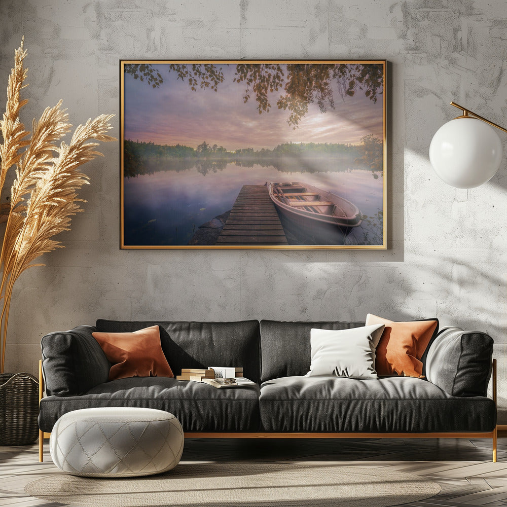 Colorful lake | Poster