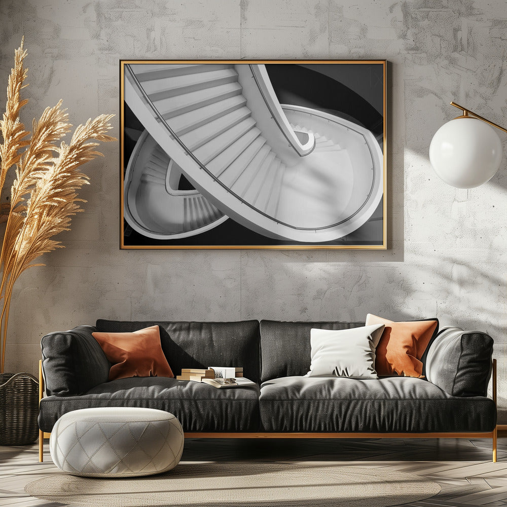 B&W staircase | Canvas