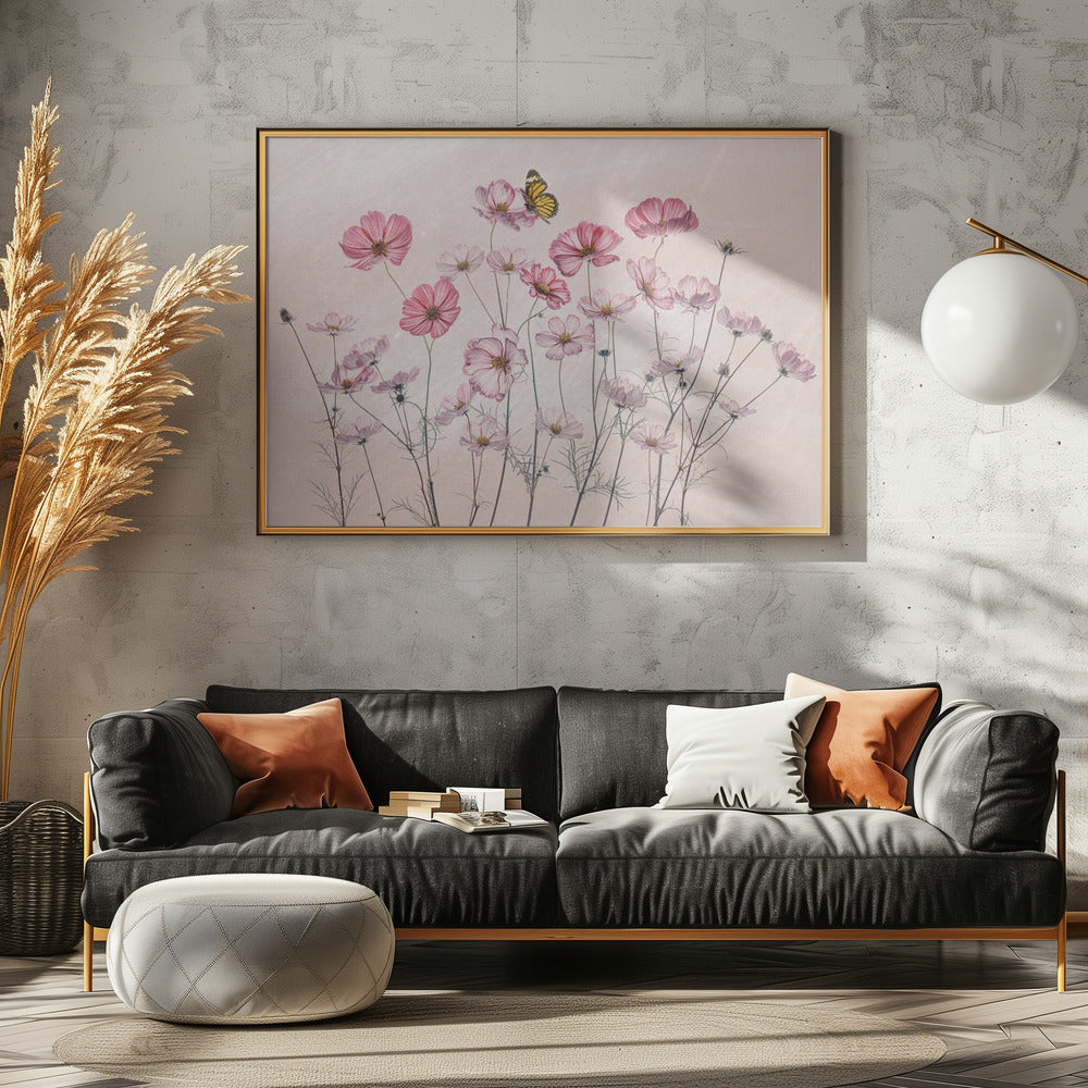 Cosmos and Butterfly | Poster