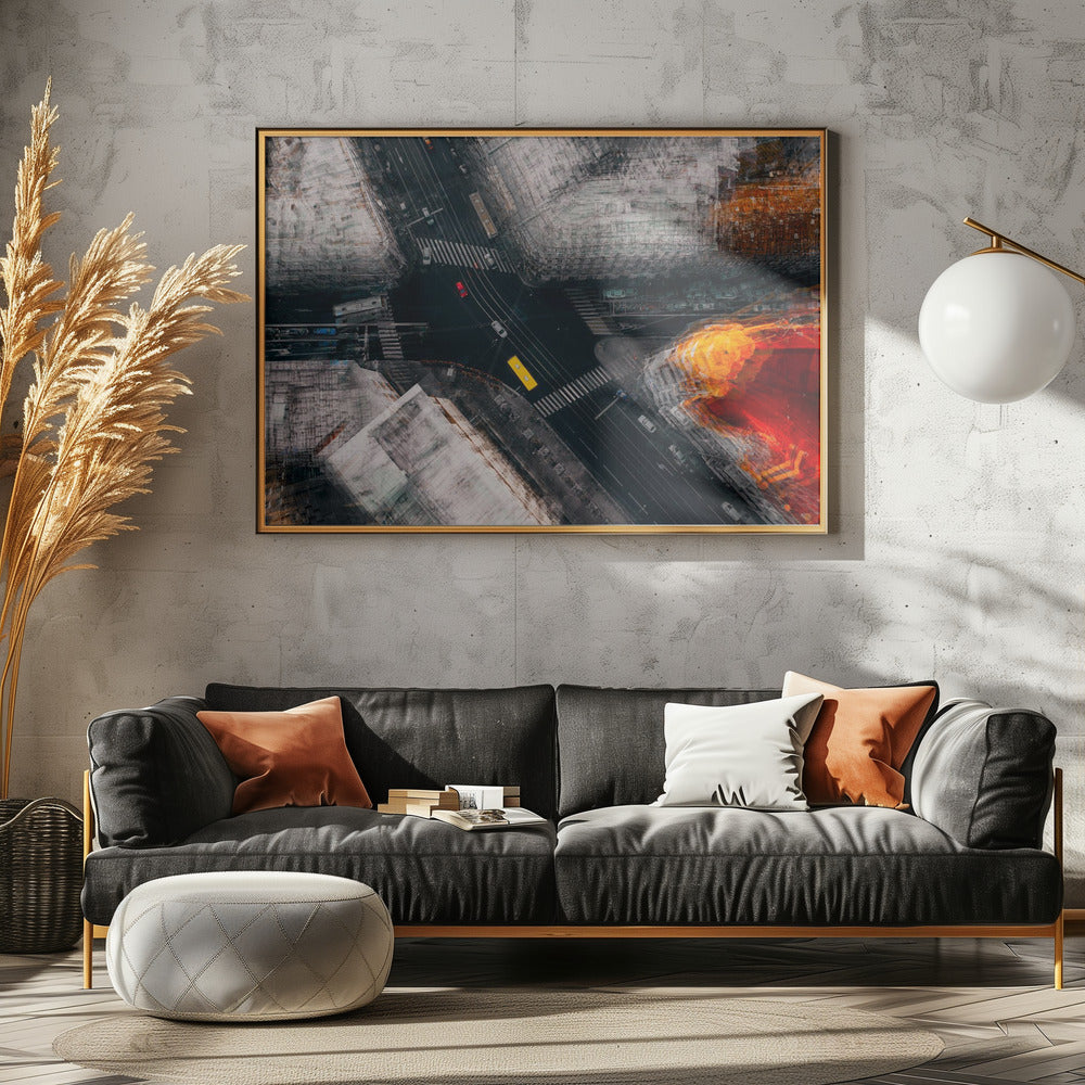 Moscow crossroad | Canvas