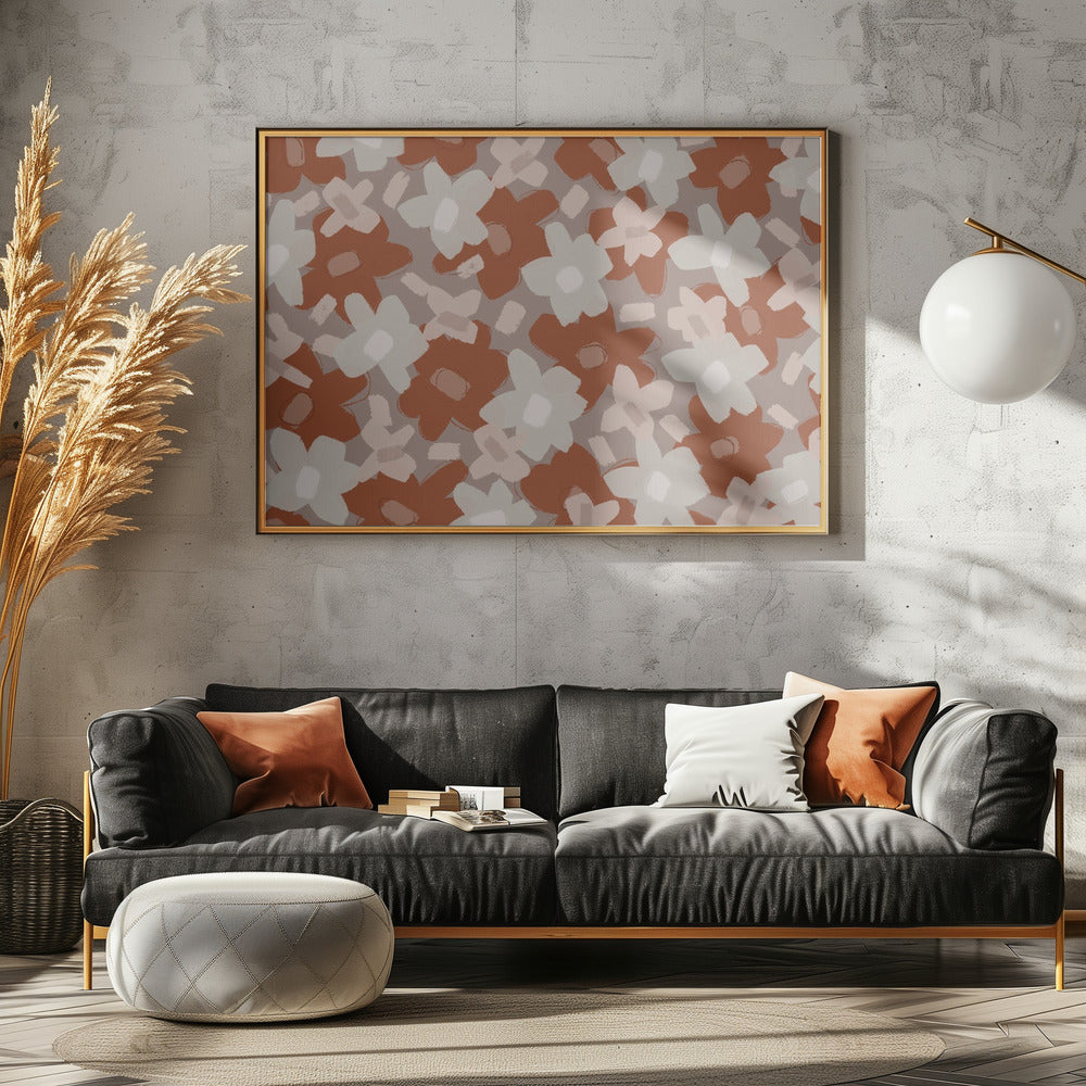Rustic Blossom Field | Canvas