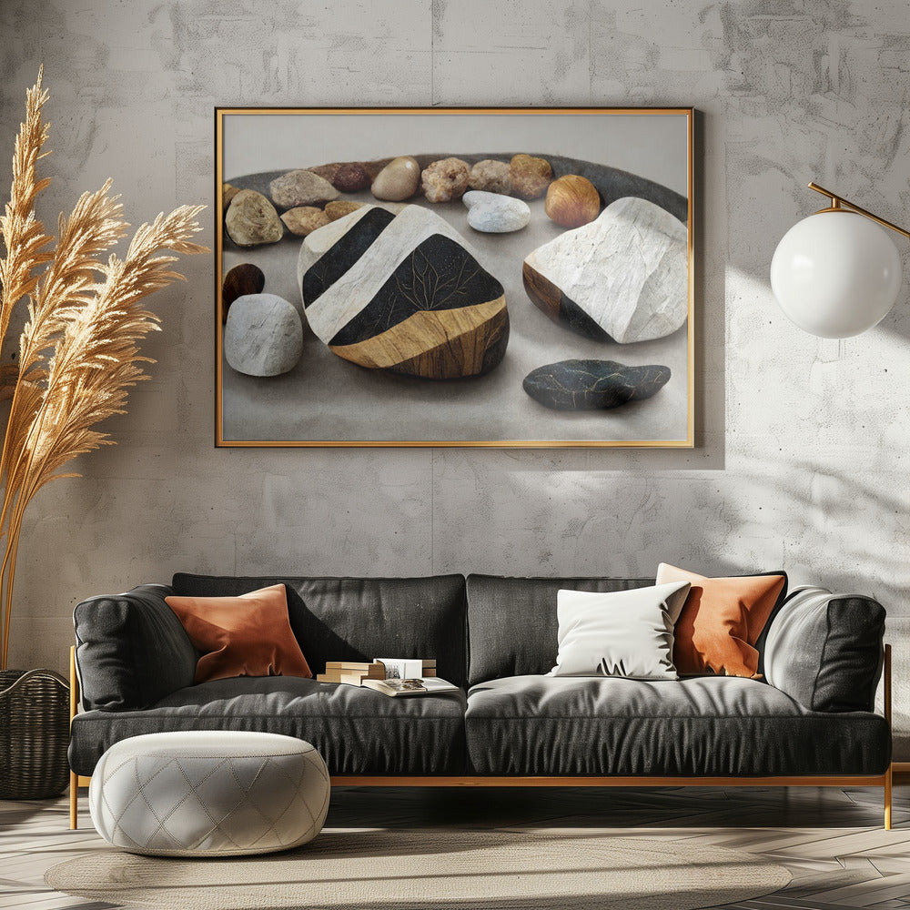 Layered Stonescape | Poster