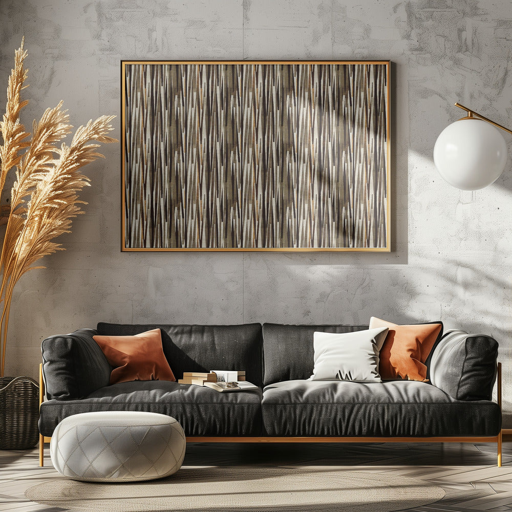 Symmetric Stripes | Canvas