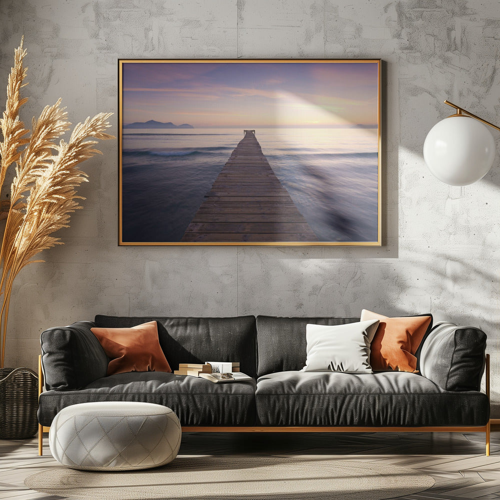 Purple Jetty | Poster