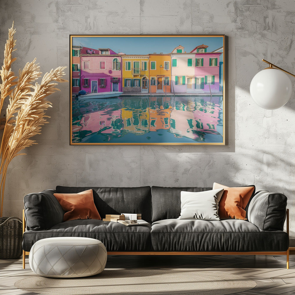 Colored Burano | Poster