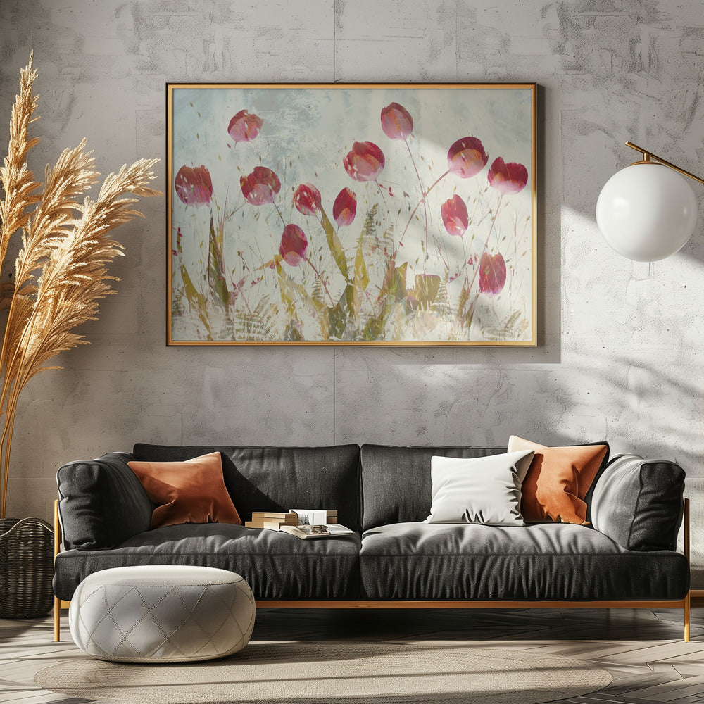 Happy tulips | Canvas