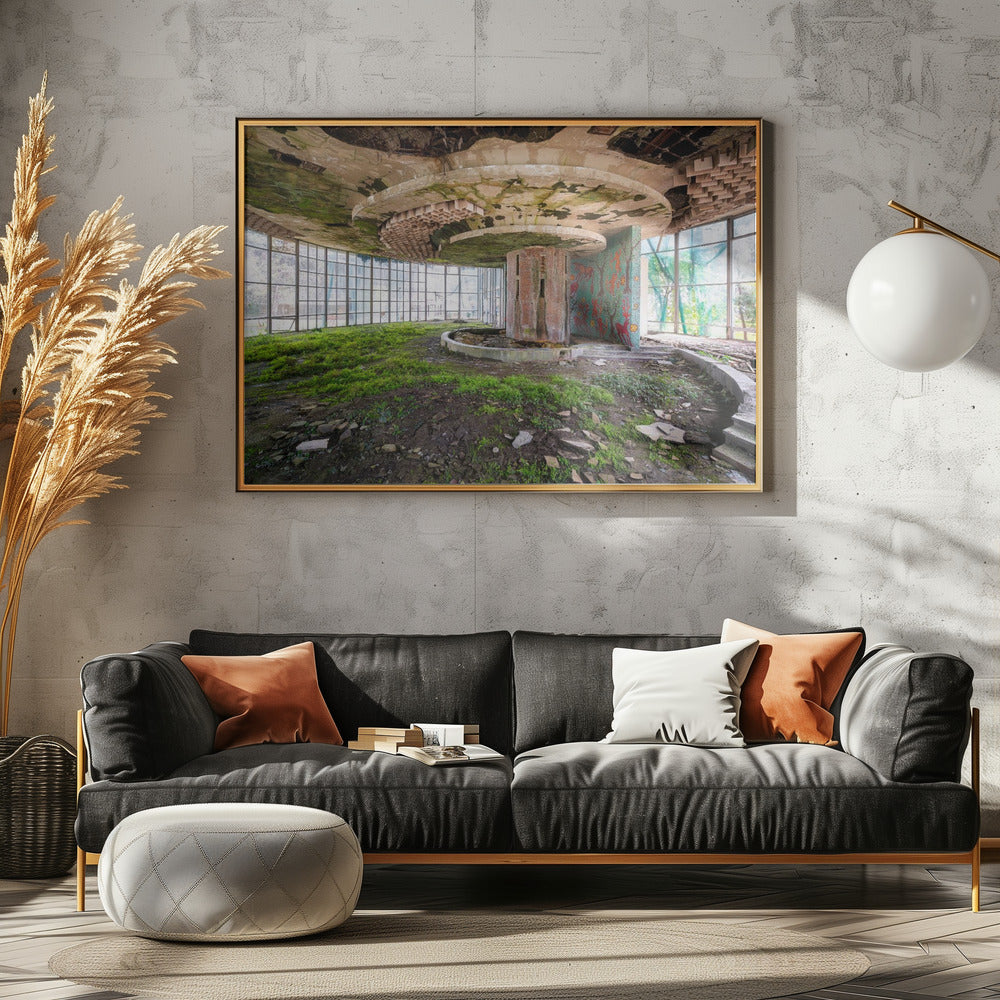 The Bar in Decay | Canvas