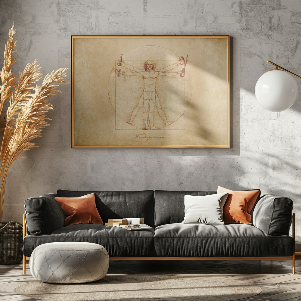 Friday Man | Canvas