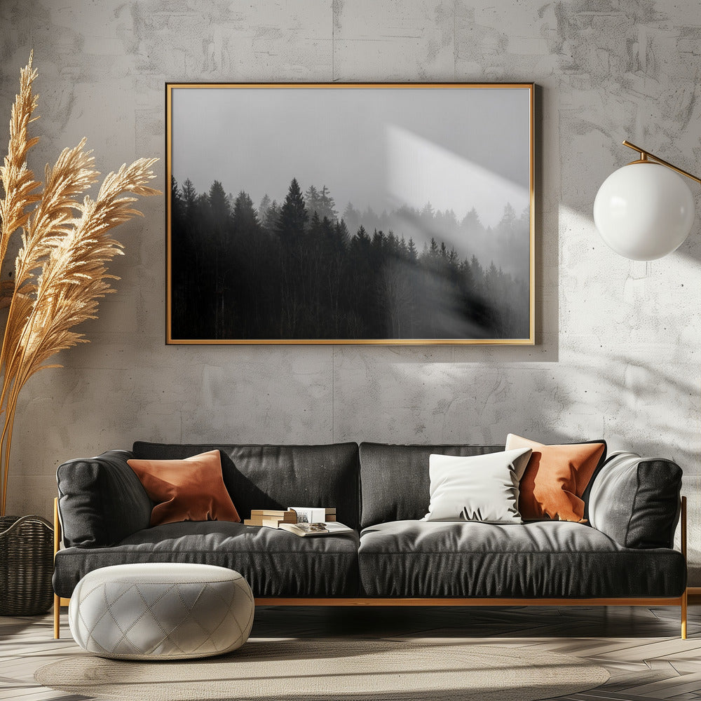 Foggy Woods 7 | Poster