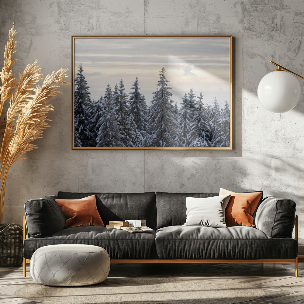 Snow Covered Trees 8 | Poster
