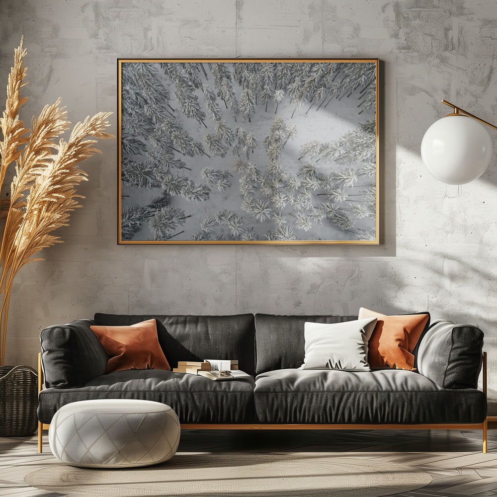 Snow Covered Trees 3 | Poster