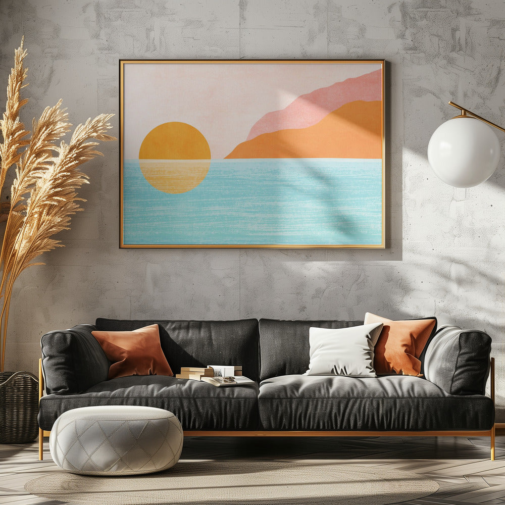 Island Sunset | Poster