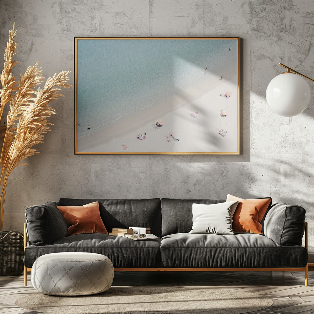 Aerial beach view | Canvas