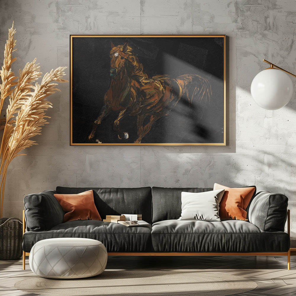 A Brown Horse | Canvas